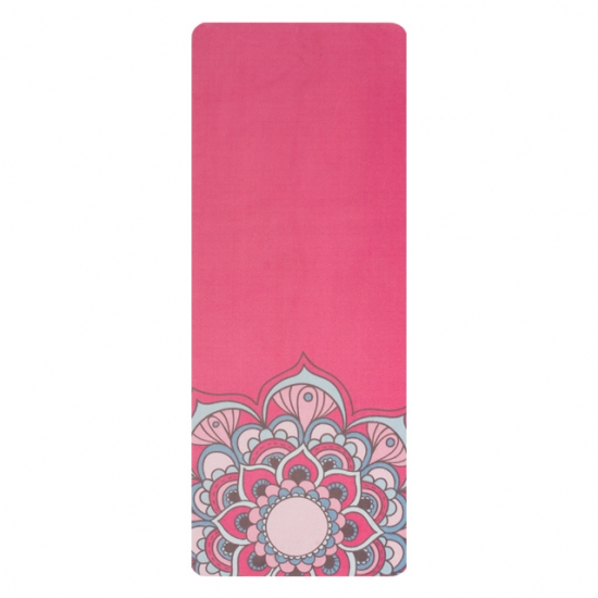 custom suede yoga mat