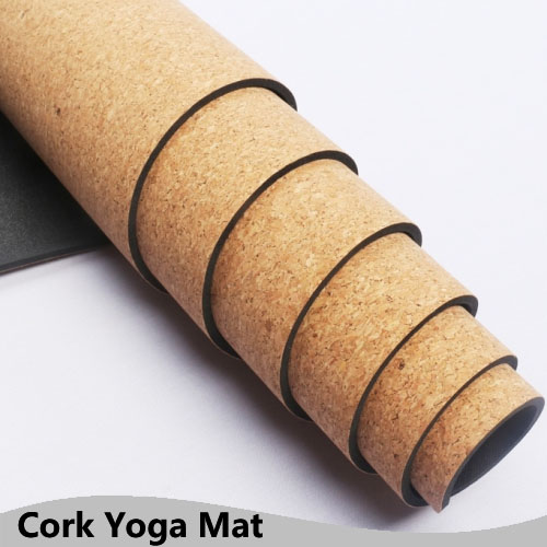 alfombra de yoga de corcho